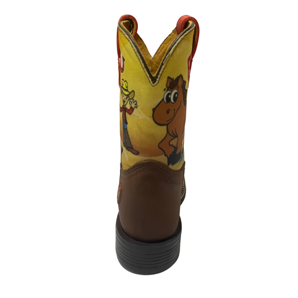 BOTA NIÑO NOKOTA HORSE ROPER CRAZY MIEL LONA