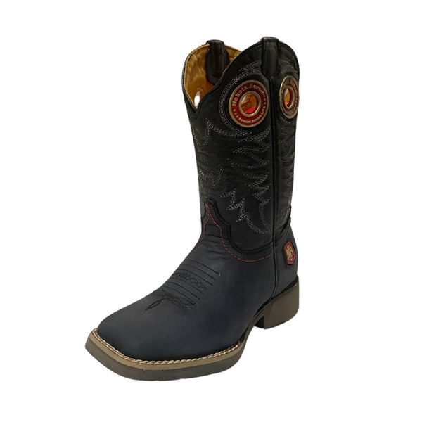 BOTA NIÑO NOKOTA HORSE WOODY RUBI NEGRO
