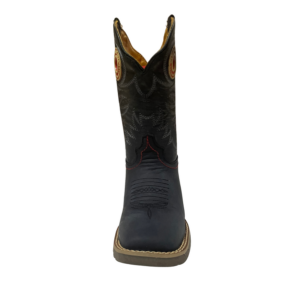 BOTA NIÑO NOKOTA HORSE WOODY RUBI NEGRO