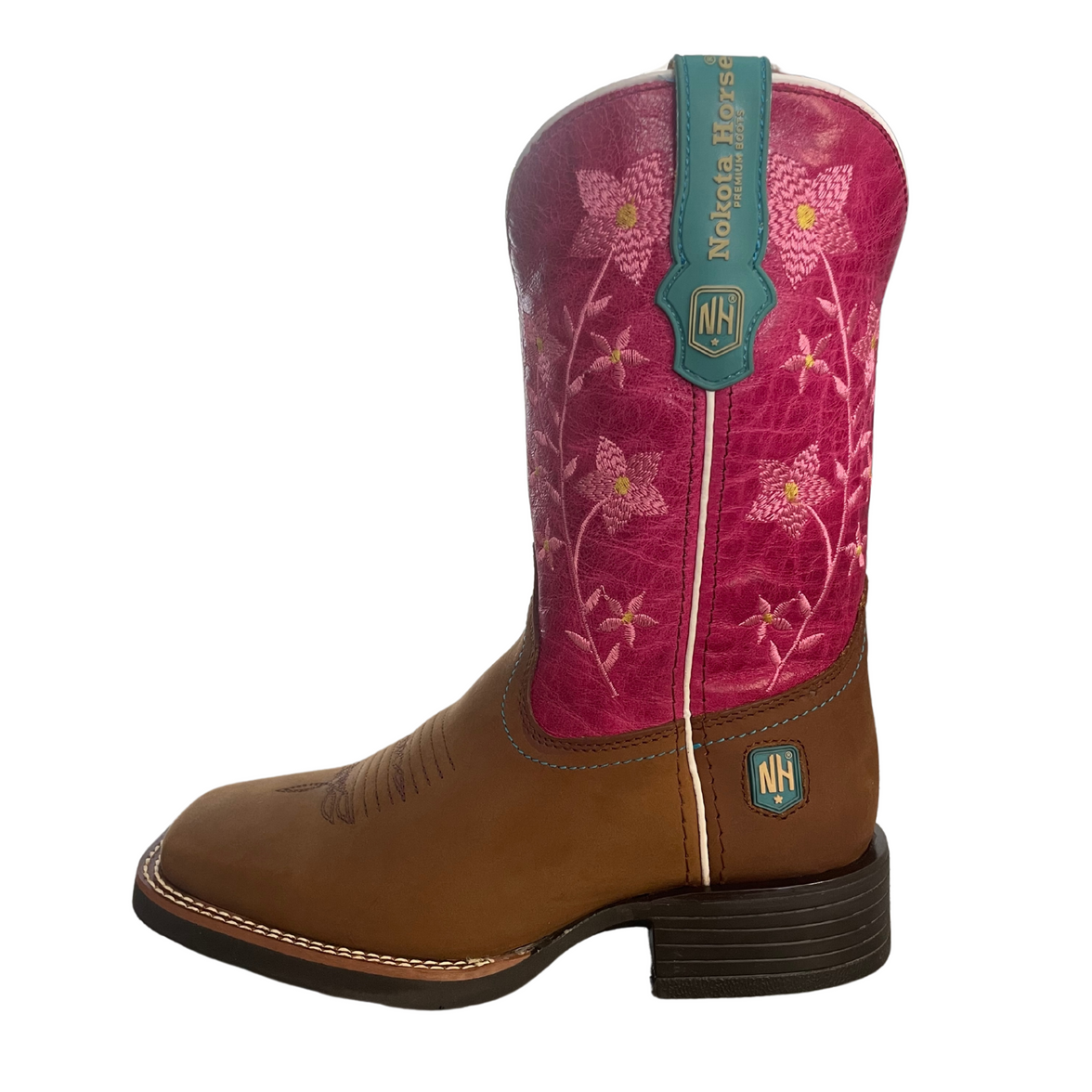 BOTA JUVENIL NOKOTA HORSE JESSY 15 RUBI ROSA