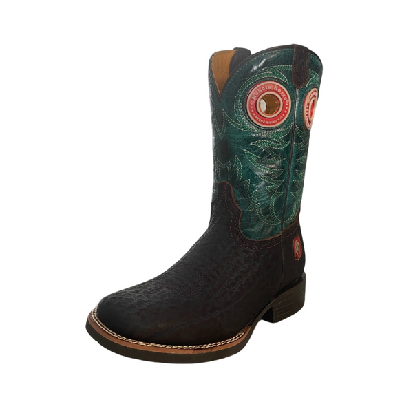 BOTA NIÑO NOKOTA HORSE CUELLO DE TORO RUBI VERDE