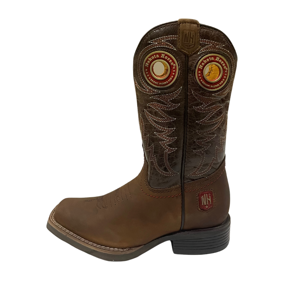 BOTA NIÑO NOKOTA HORSE STANLEY 10 RUBI OXIDO