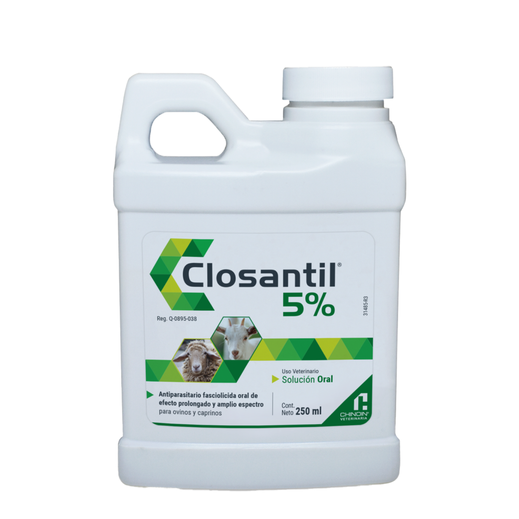 CLOSANTIL 5% SOL INY. 250 ML