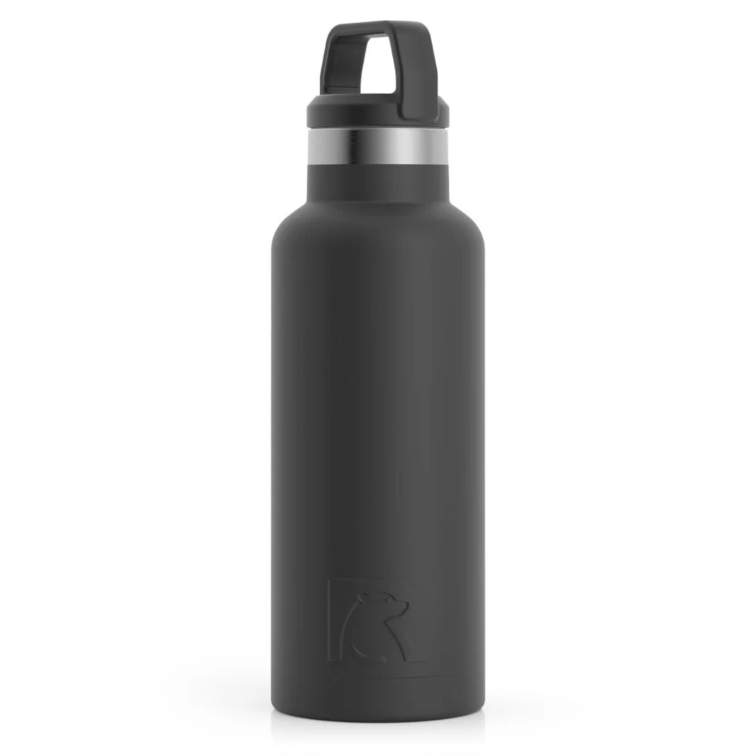 Botella RTIC Acero Negro 16 OZ