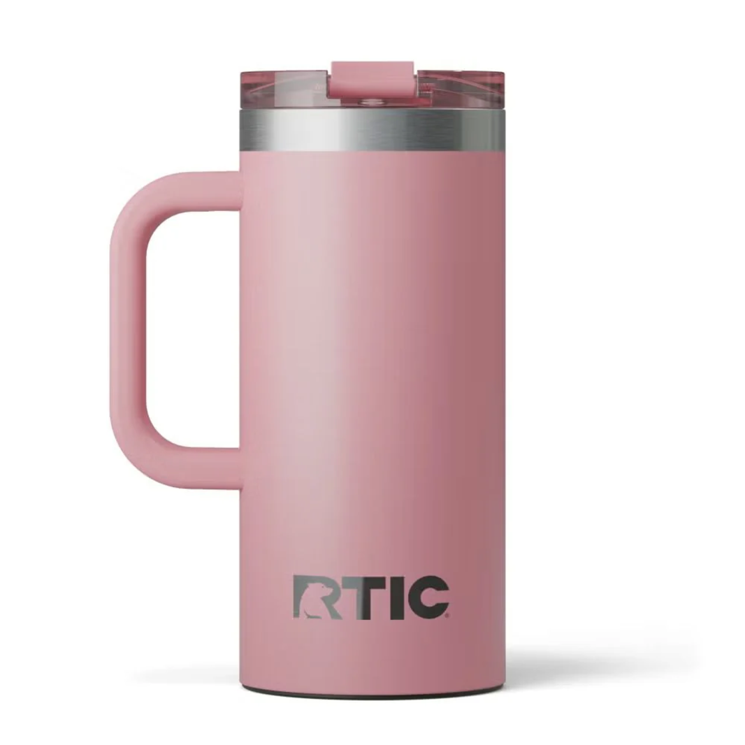 TAZA RTIC DE VAIJE CERAMICO ROSA 16 OZ
