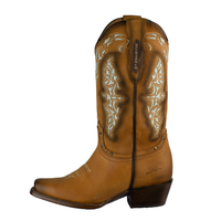 BOTA DAMA RÍO GRANDE BELINDA CRAZY AZAFRAN