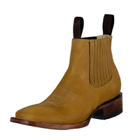 BOTIN CHARRO BULLDOG VAQUETA CRAZY MIEL