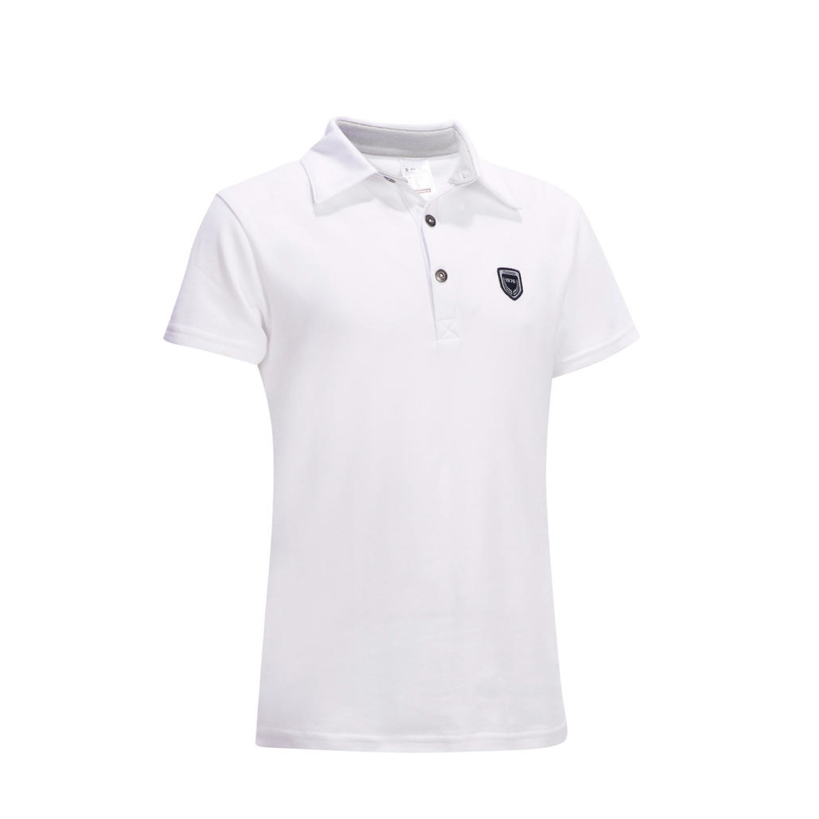 CAMISA POLO NIÑO BLANCA