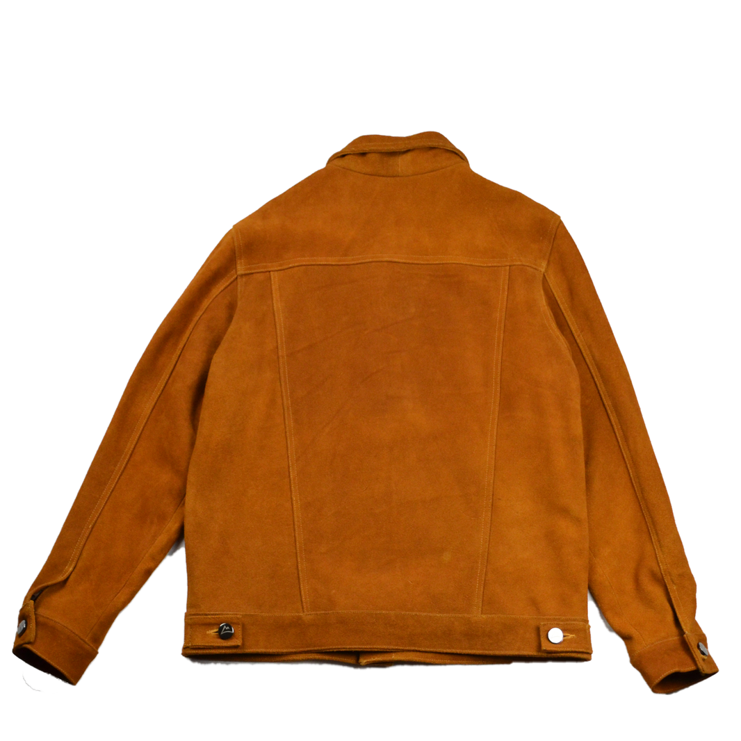 CHAMARRA DENVER CABALLERO PIEL CARNAZA ORO